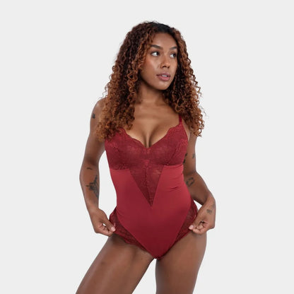 PREMIUM LACE BODYSUIT | SHAPEWEAR